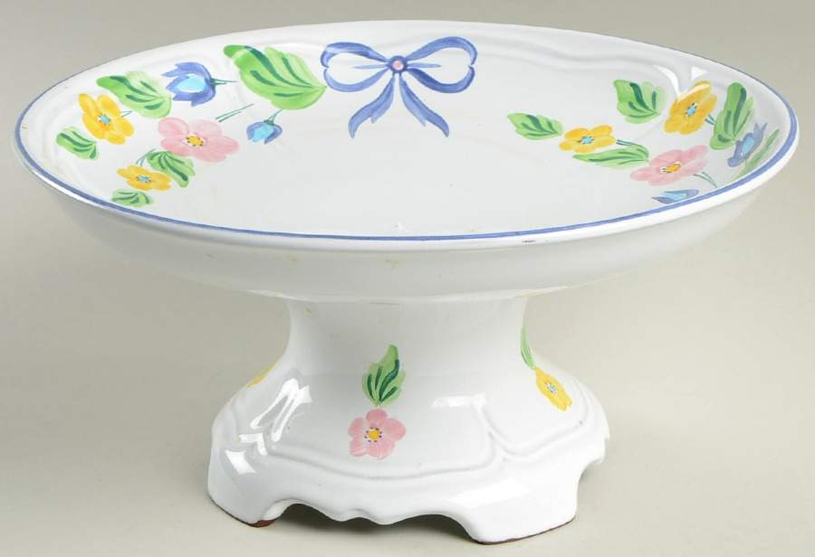 Bow Round Compote (Height X Width) by Herend Village-1
