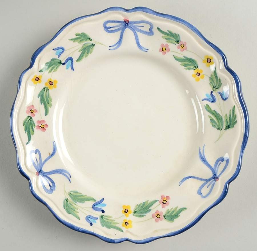 Bow Salad Plate by Herend Village-1