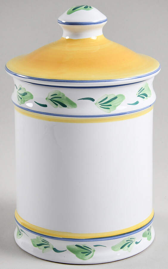 Crispin Small Canister & Lid by Herend Village-1