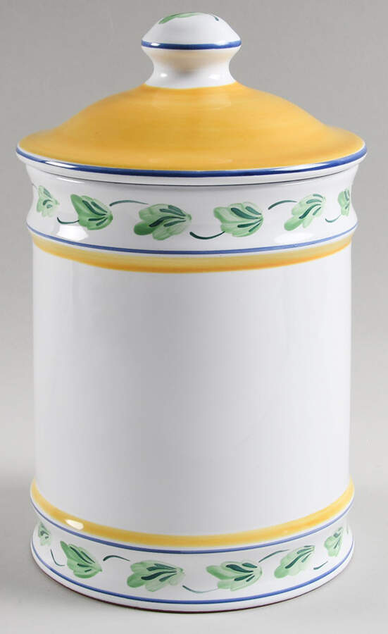 Crispin Large Canister & Lid by Herend Village-1