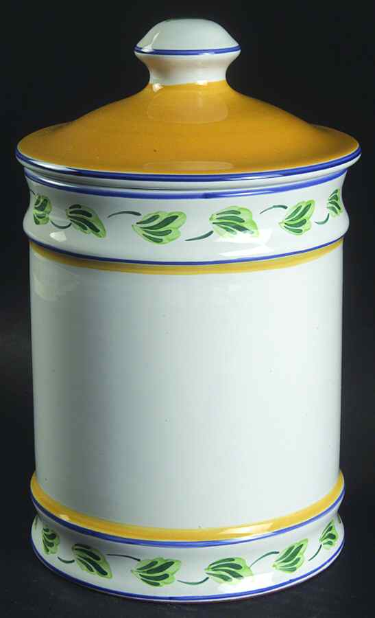 Crispin Medium Canister & Lid by Herend Village-1