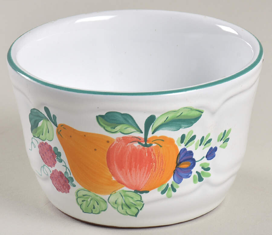 Fancy Fruits Sugar Bowl No Lid by Herend Village-1