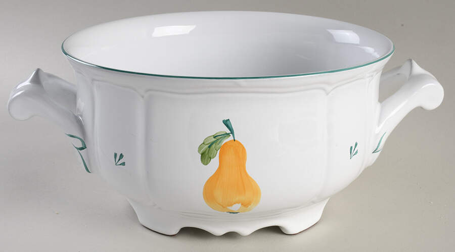 Fancy Fruits Tureen No Lid by Herend Village-1