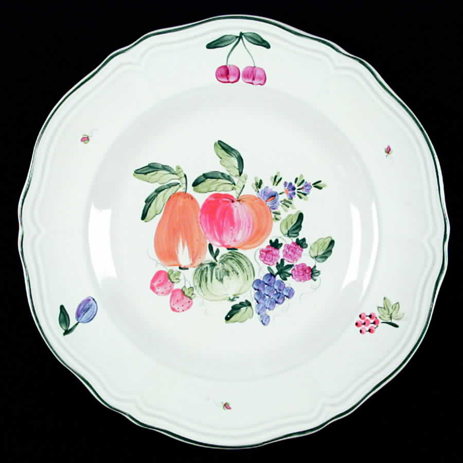 Fancy Fruits Dinner Plate by Herend Village-1