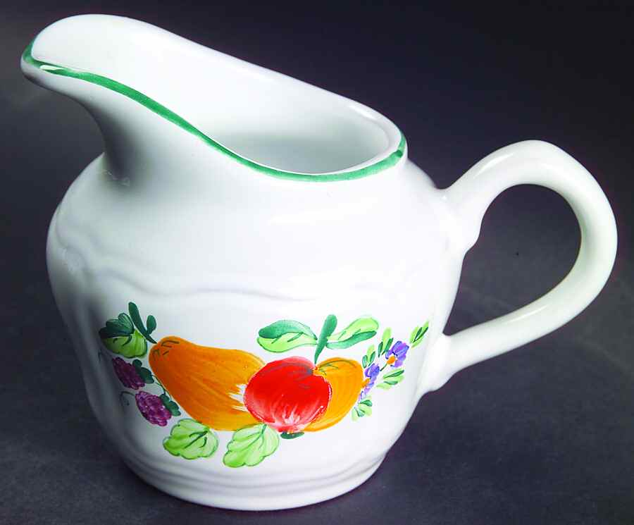 Fancy Fruits Creamer by Herend Village-1