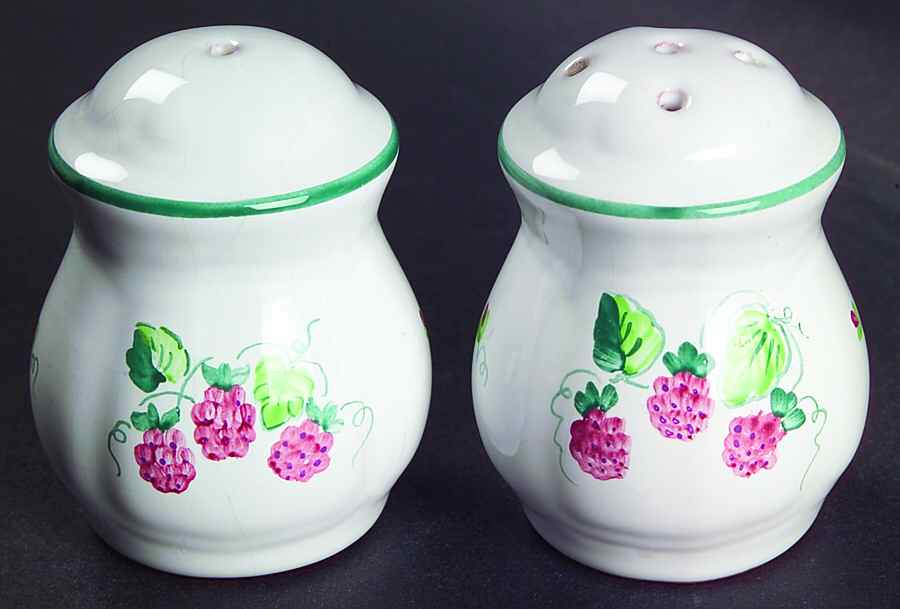 Fancy Fruits Salt & Pepper Set by Herend Village-1