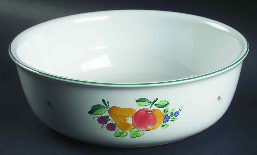 Fancy Fruits 9" Round Vegetable Bowl by Herend Village-1