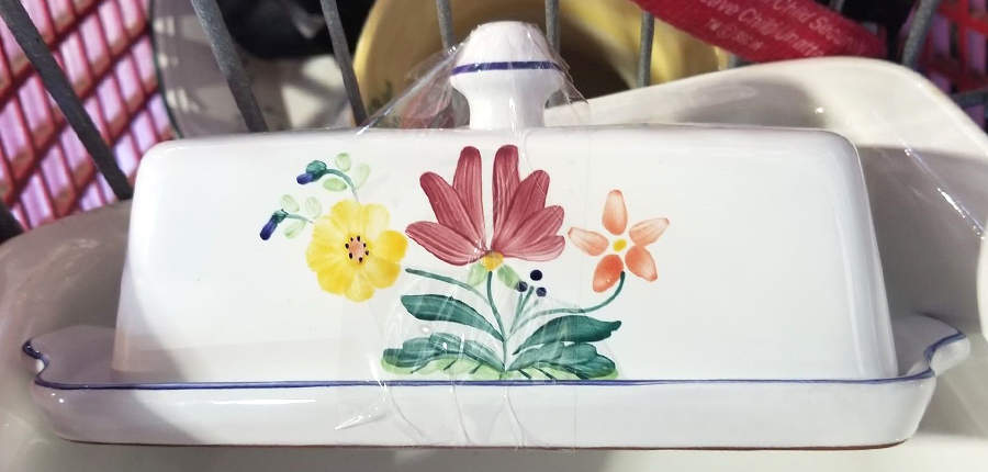 Herend Bouquet 1/4 Lb Covered Butter by Herend Village-1