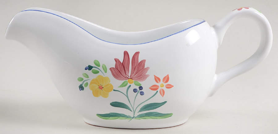 Herend Bouquet Gravy Boat by Herend Village-1