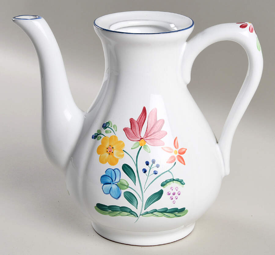Herend Bouquet Coffee Pot No Lid by Herend Village-1