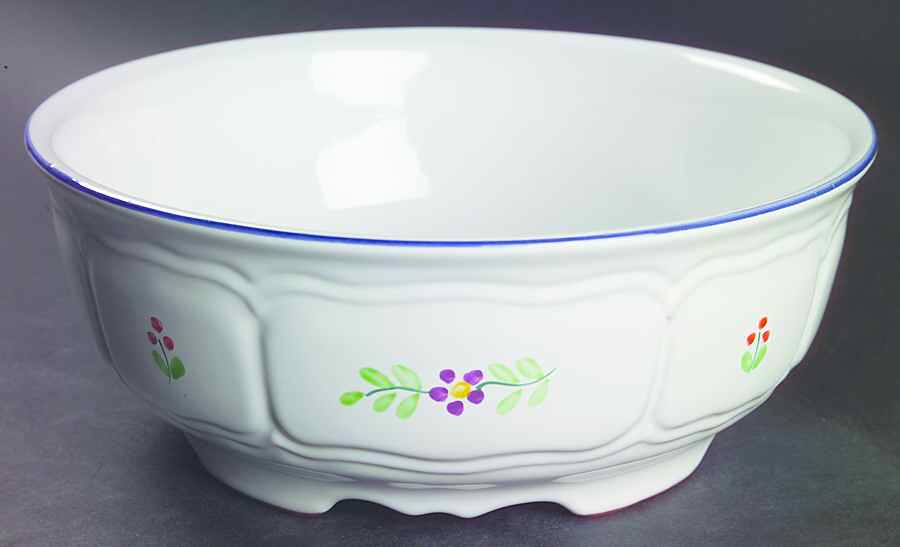 Herend Bouquet 8" Round Vegetable Bowl by Herend Village-1