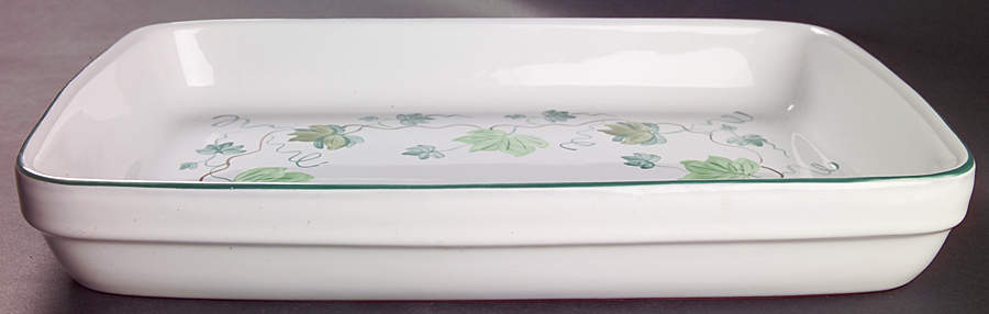 Ivy 13"  Rectangular Baker by Herend Village-1