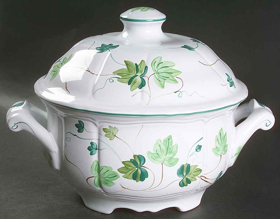Ivy Tureen &  Lid by Herend Village-1