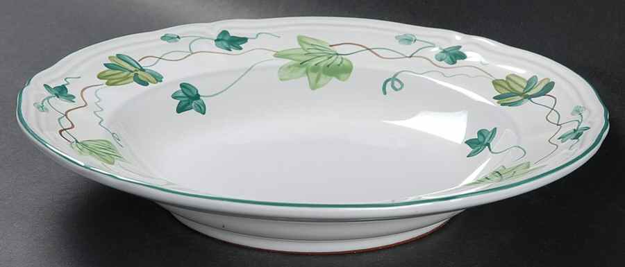Ivy Large Rim Soup Bowl by Herend Village-1
