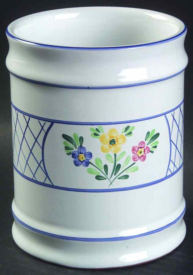 Lattice Hill Small Canister No Lid by Herend Village-1