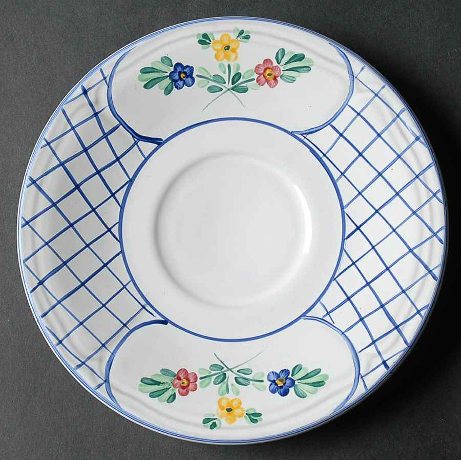 Lattice Hill Saucer by Herend Village-1