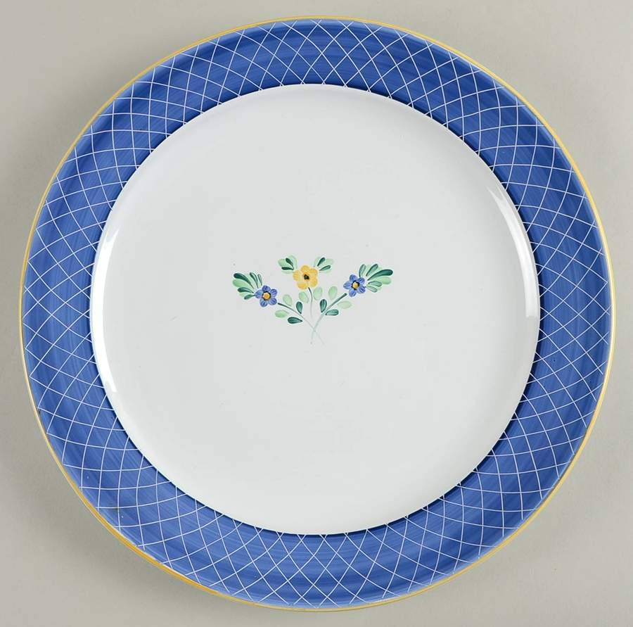 Lattice Hill Service Plate (Charger) by Herend Village-1