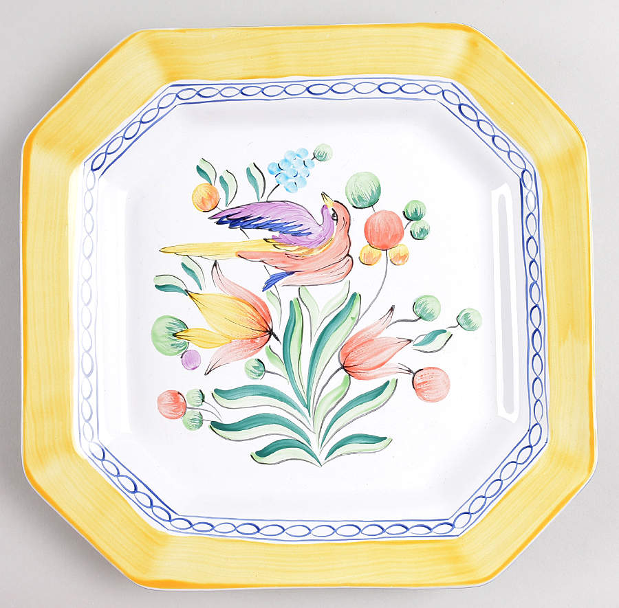 Morning Song 10" Square Tray by Herend Village-1