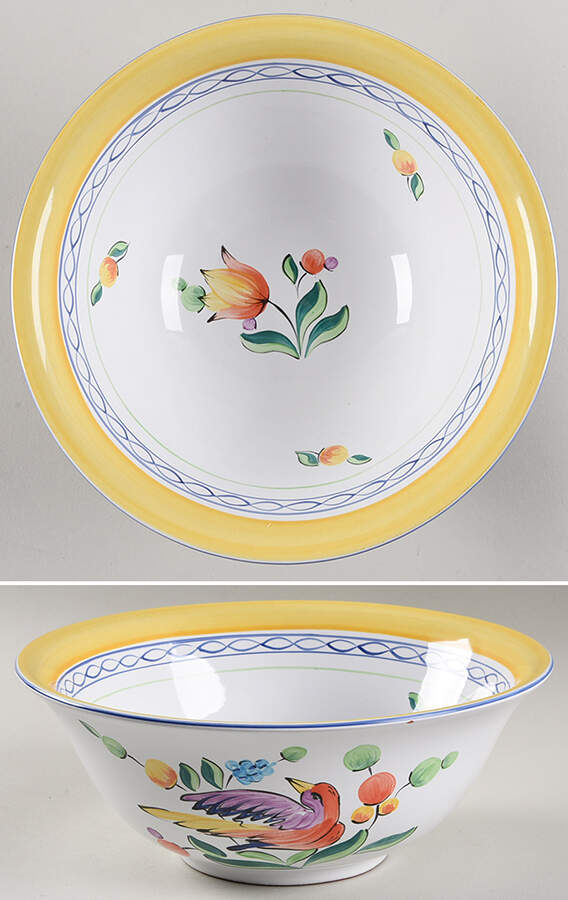 Morning Song 8" Nesting Bowl by Herend Village-1