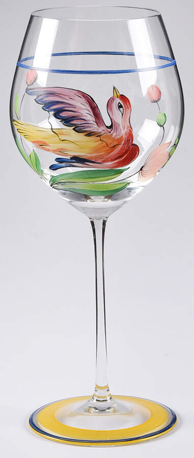 Morning Song Glassware Goblet by Herend Village-1