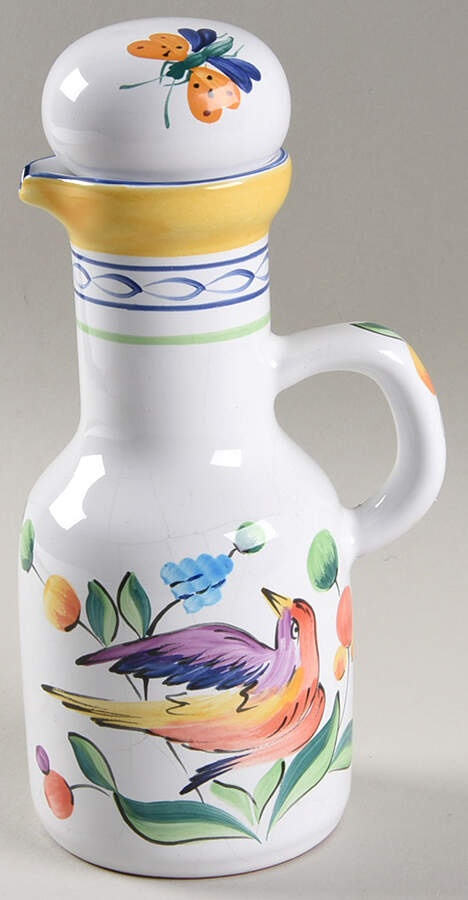 Morning Song Cruet with Lid/Stopper by Herend Village-1