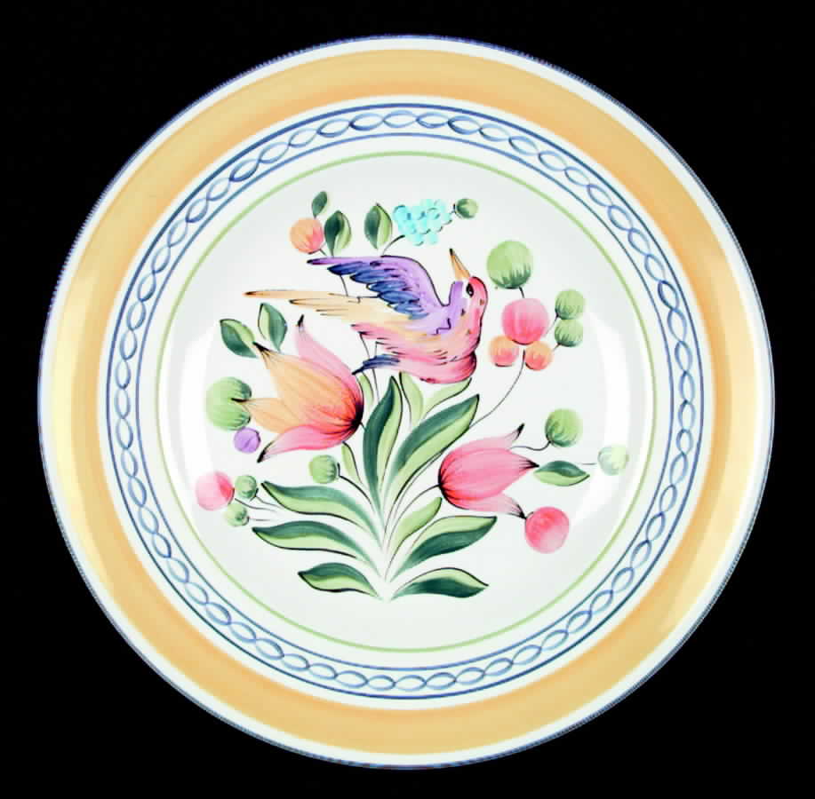 Morning Song Dinner Plate by Herend Village-1