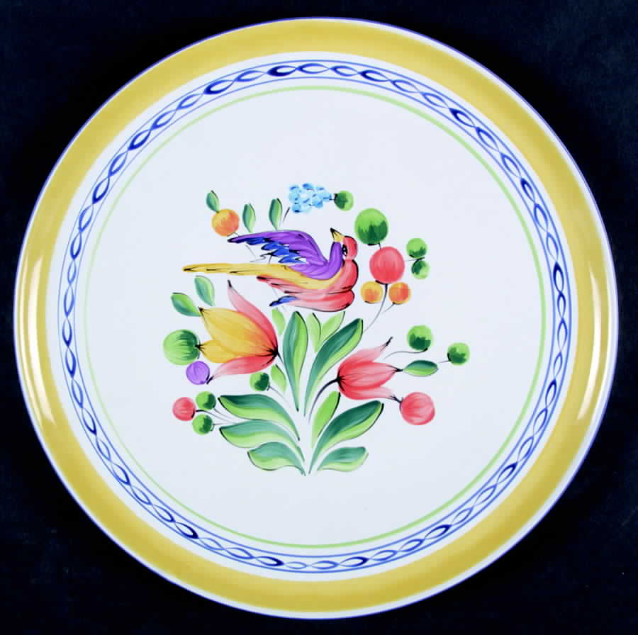 Morning Song Round Tray by Herend Village-1