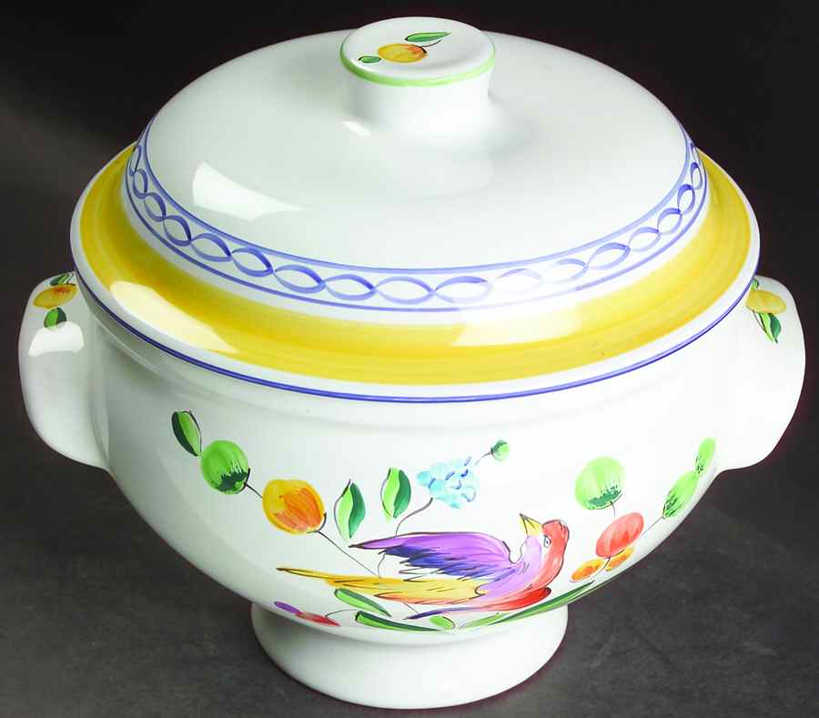 Morning Song Tureen &  Lid by Herend Village-1
