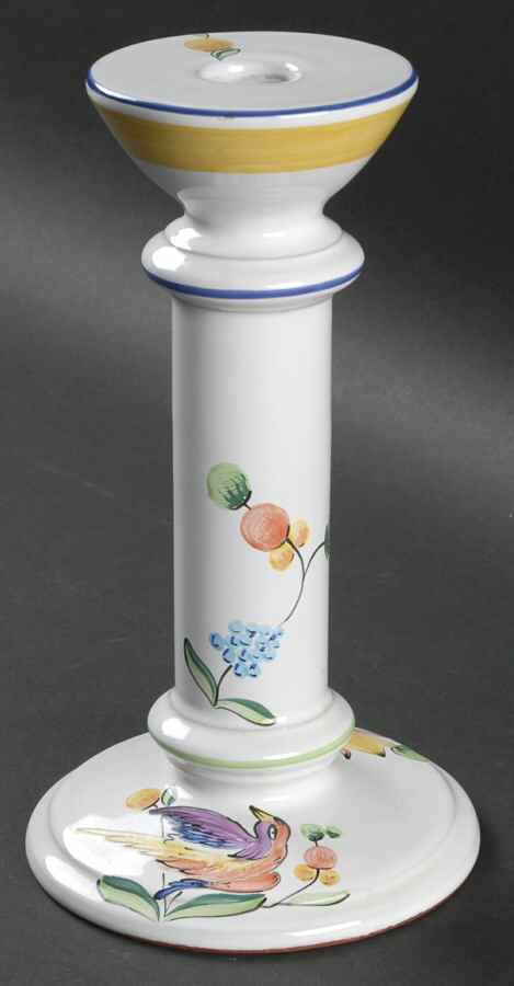 Morning Song 8" Tall Candlestick by Herend Village-1
