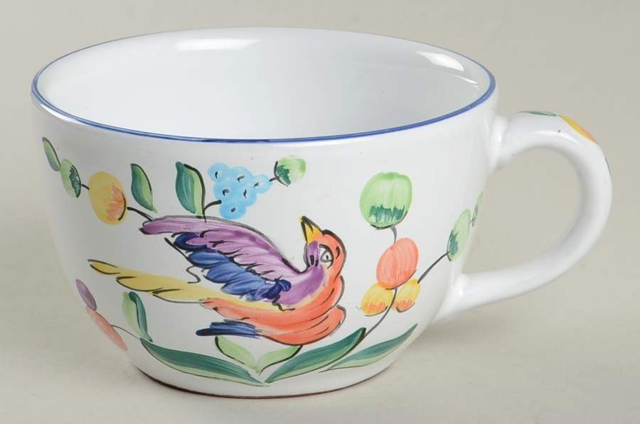 Morning Song Flat Cup by Herend Village-1