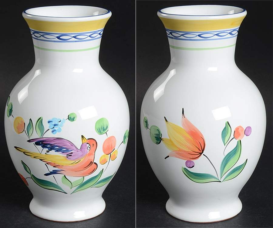 Morning Song 8" Vase by Herend Village-1