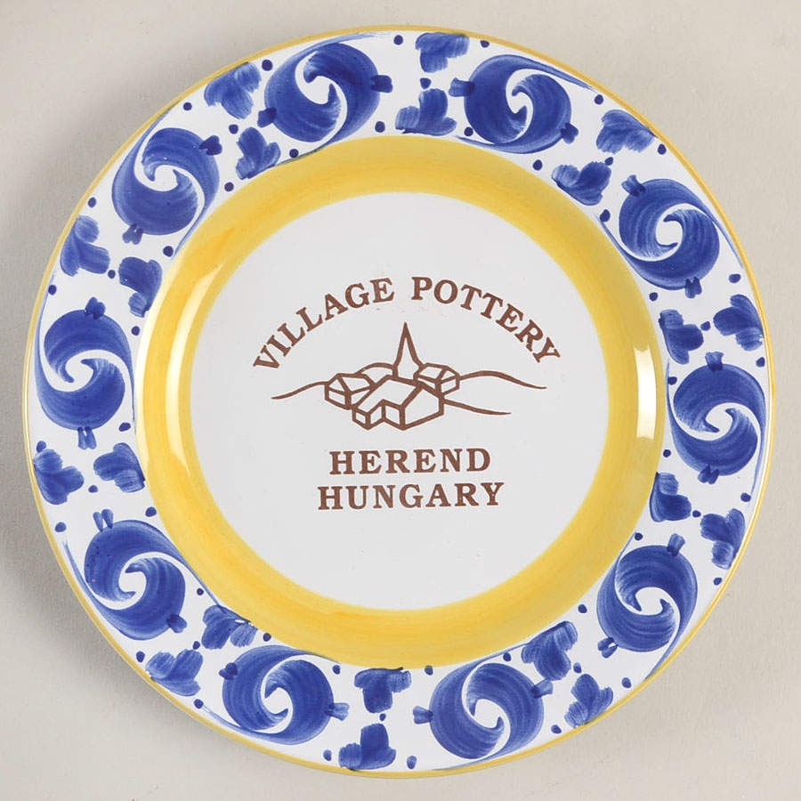 Splash Advertising Bread & Butter Plate by Herend Village-1