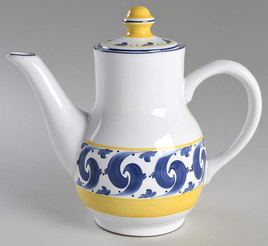 Splash Coffee Pot & Lid by Herend Village-1