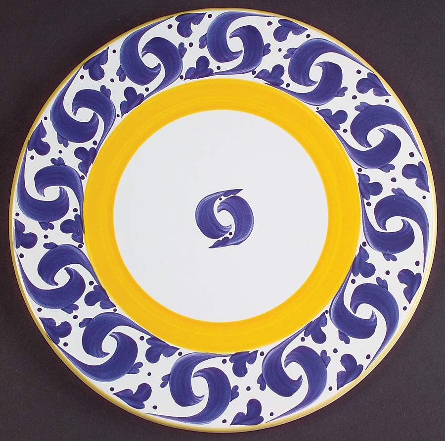 Splash 8" Round Trivet by Herend Village-1