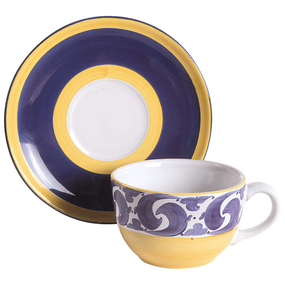 Splash Flat Cup & Saucer Set by Herend Village-1