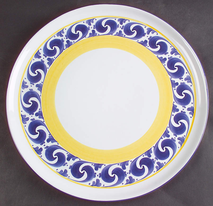 Splash 12" Chop Plate (Round Platter) by Herend Village-1