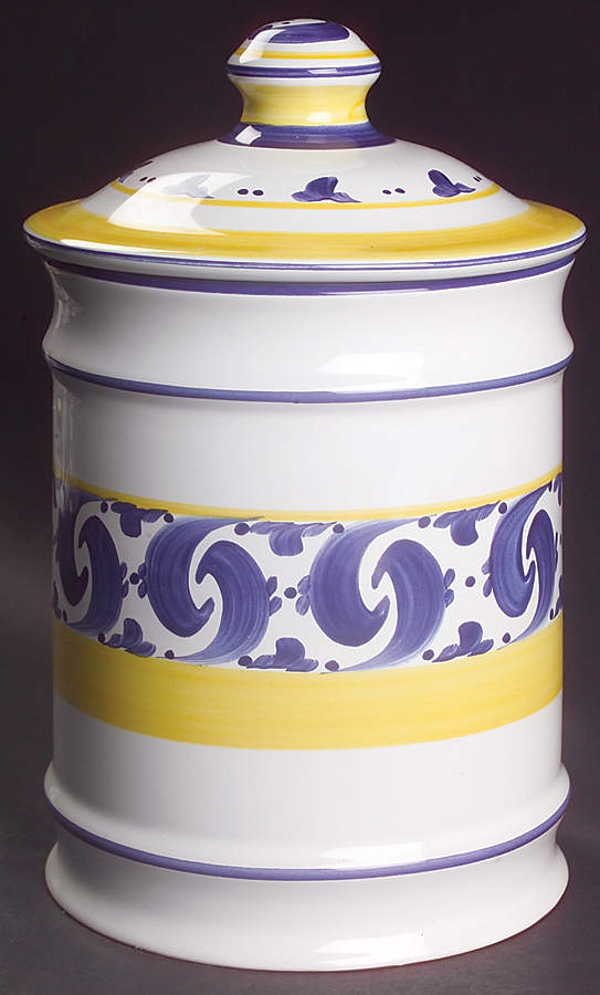 Splash Large Canister & Lid by Herend Village-1