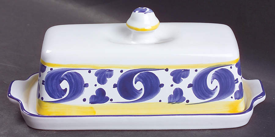Splash 1/4 Lb Covered Butter by Herend Village-1