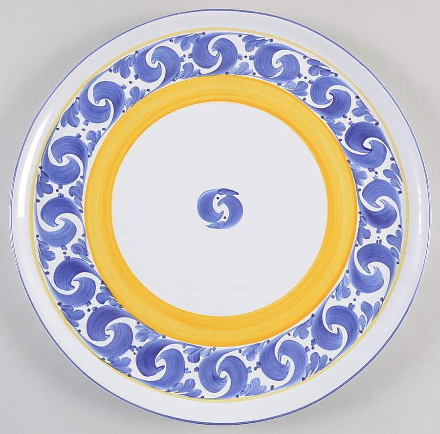 Splash 12" Chop Plate (Round Platter) by Herend Village-1