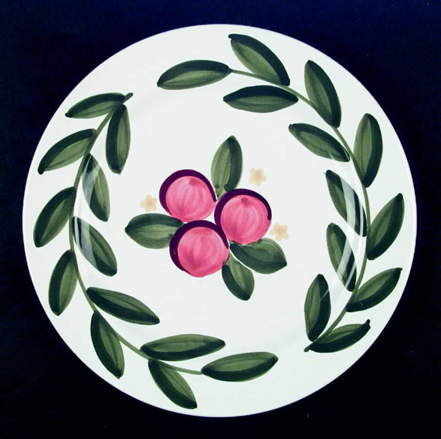 Tangerine Dinner Plate by Presenttense-1