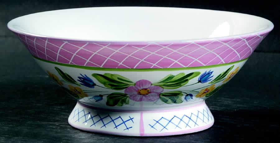 Trellis 6" Footed Bowl by Herend Village-1