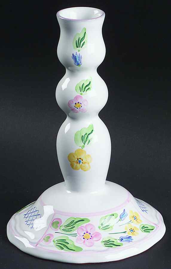 Trellis 8" Tall Candlestick by Herend Village-1