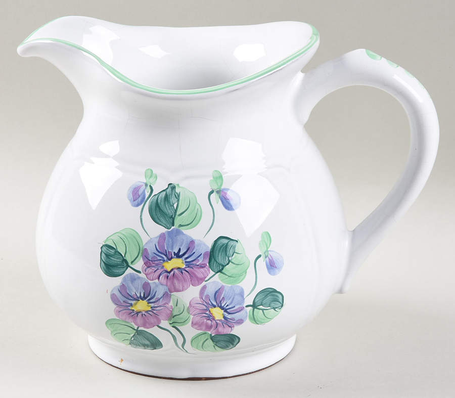 Violets 48 Oz Pitcher by Herend Village-1