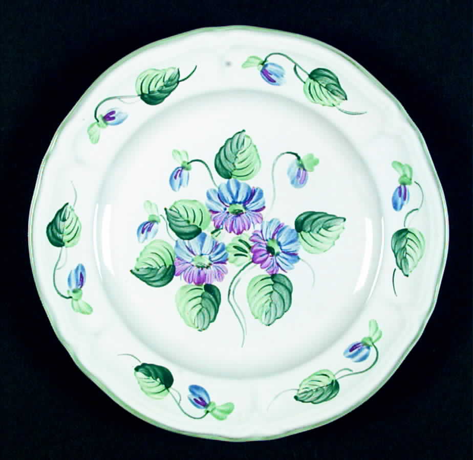 Violets Salad Plate by Herend Village-1