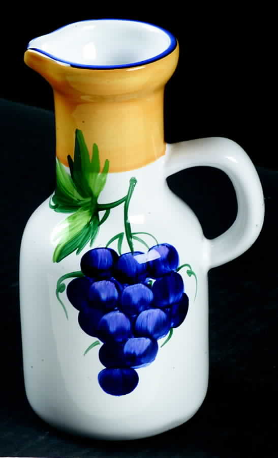 Village Vineyard Oil Or Vinegar Cruet No Stopper by Herend Village-1