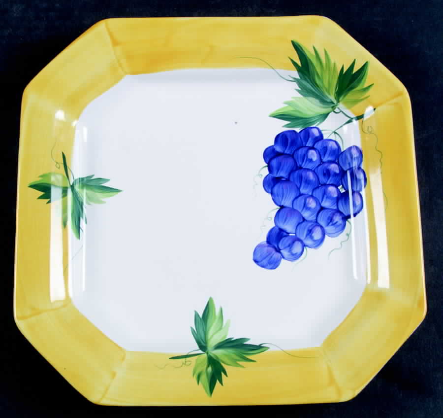 Village Vineyard 10" Square Tray by Herend Village-1