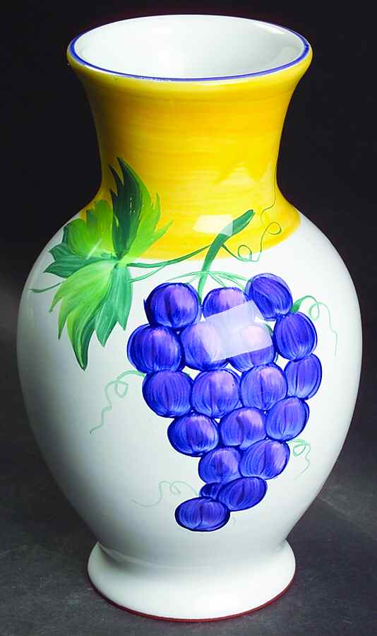Village Vineyard 8" Vase by Herend Village-1