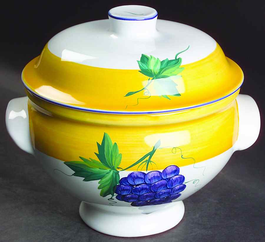 Village Vineyard Tureen &  Lid by Herend Village-1