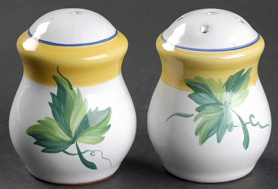 Village Vineyard Salt & Pepper Set by Herend Village-1