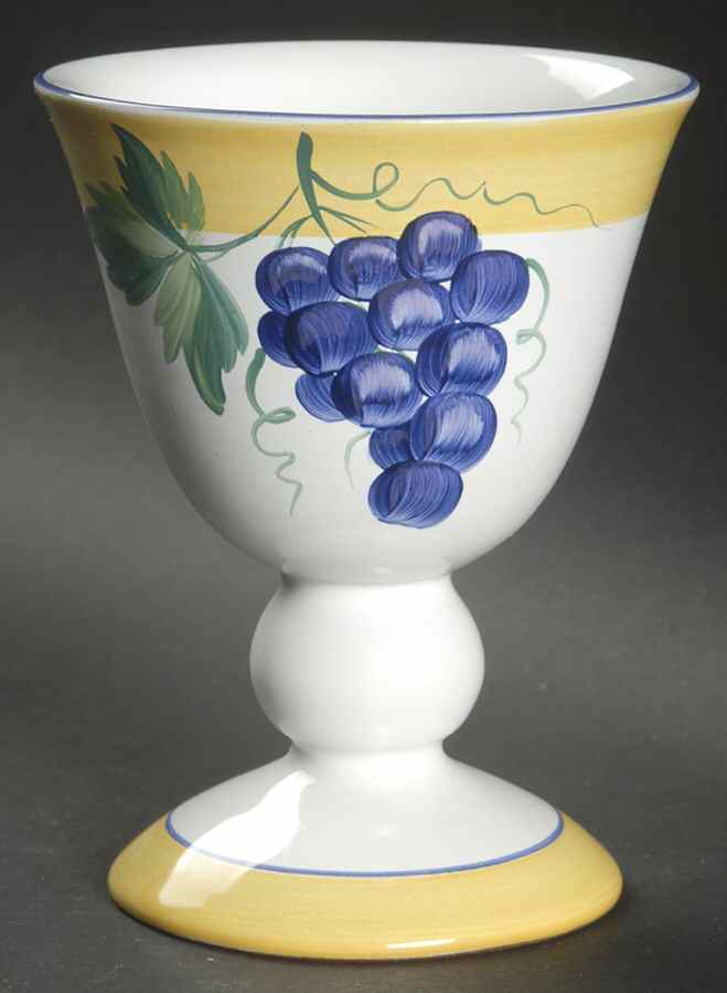 Village Vineyard China Goblet by Herend Village-1